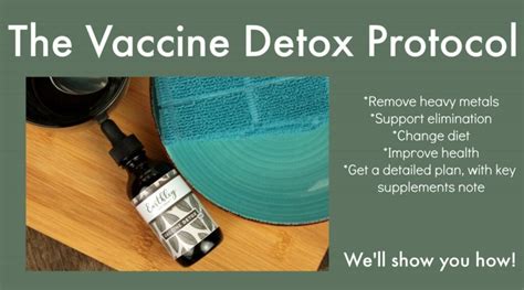 You don&39;t need an elaborate recipe, though. . Vaccine detox earthley